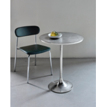 House Doctor Pan cafébord borstad silver