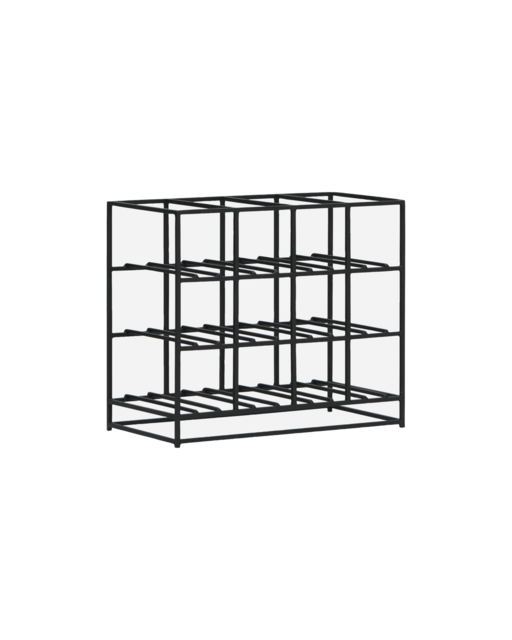 House Doctor 12er Weinregal schwarz House Doctor 12er Weinregal schwarz