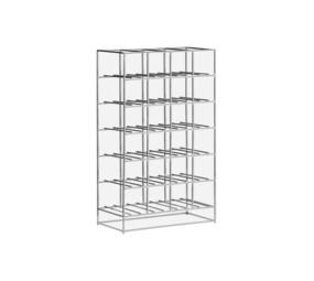 House Doctor 24 wijnrek zilver