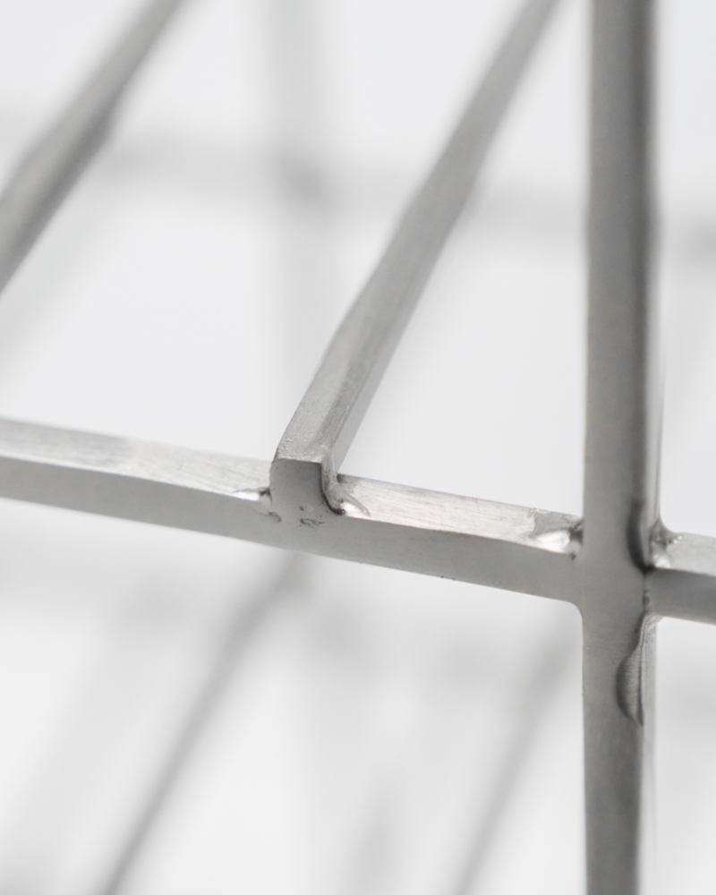 House Doctor 24 wine rack silver