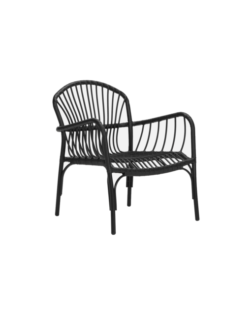 House Doctor Brea lounge chair black House Doctor Brea lounge chair black