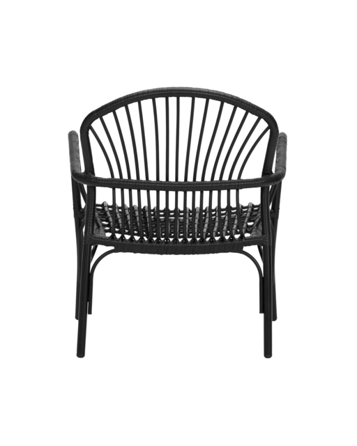 House Doctor Fauteuil Brea noir