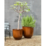 House Doctor Cove planters brown set of 2 pieces