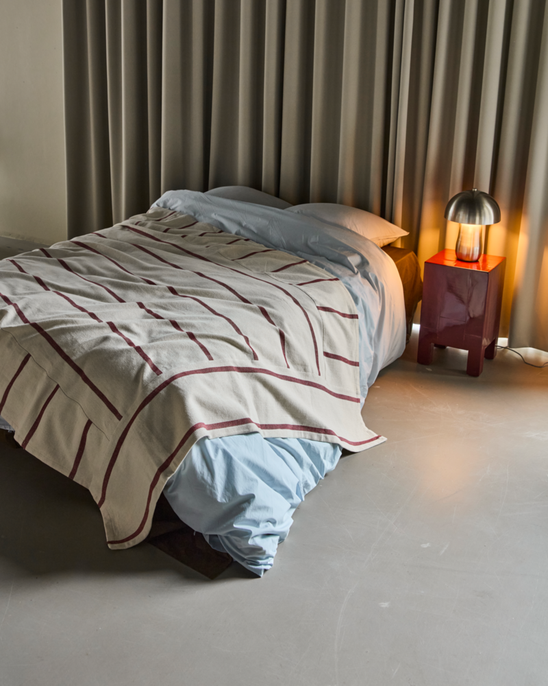 House Doctor Couvre-lit Nula 240 x 160 cm rouge