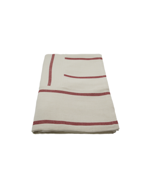 House Doctor Copriletto Nula 250 x 250cm rosso