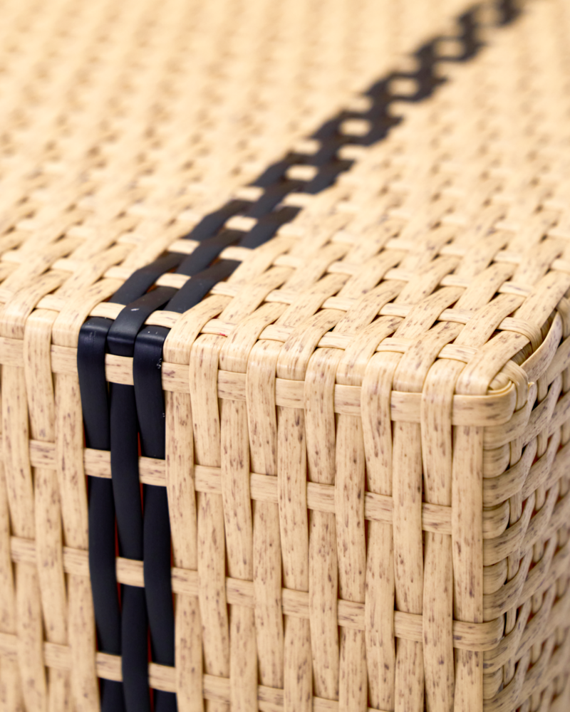 House Doctor Divano lounge Jass naturale/nero House Doctor Divano lounge Jass naturale/nero