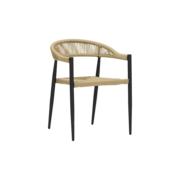 House Doctor Sedia Coon naturale/nera