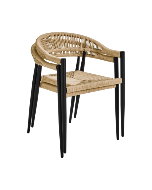 House Doctor Silla Coon natural/negra