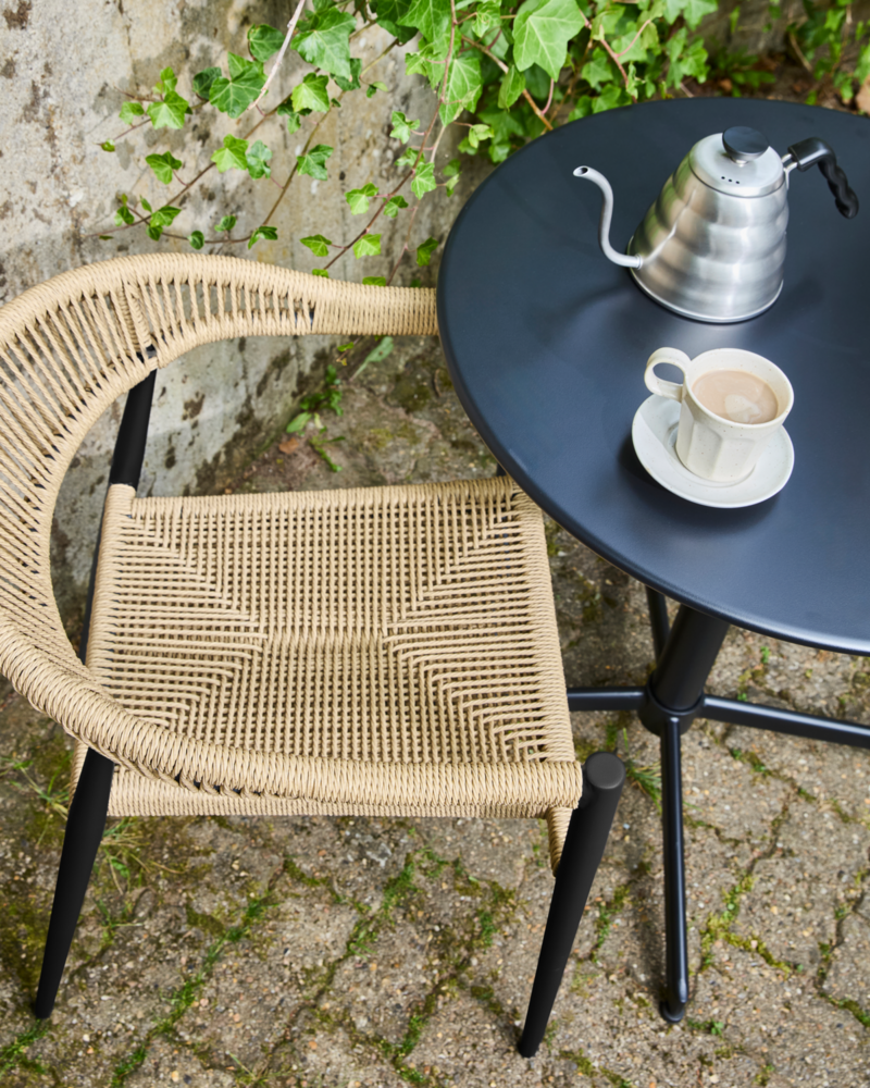 House Doctor Coon stol natur/sort