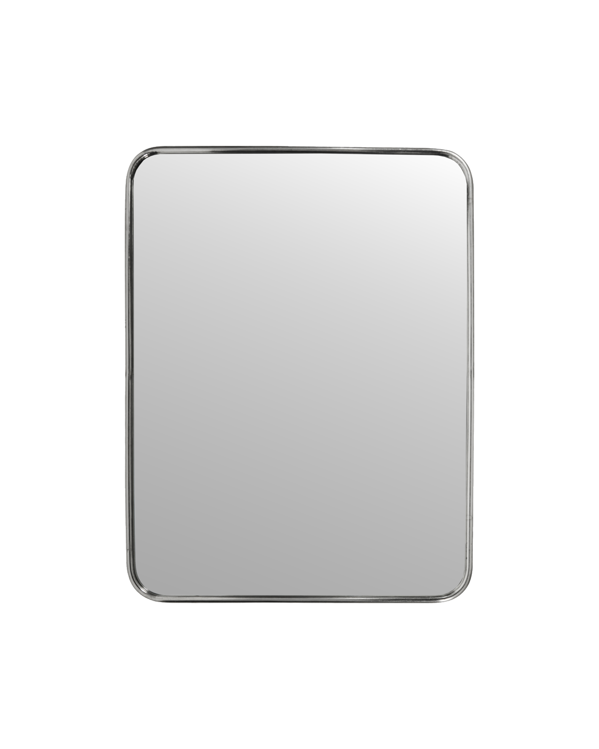 House Doctor Mirror spiegel brushed silver 80x60cm