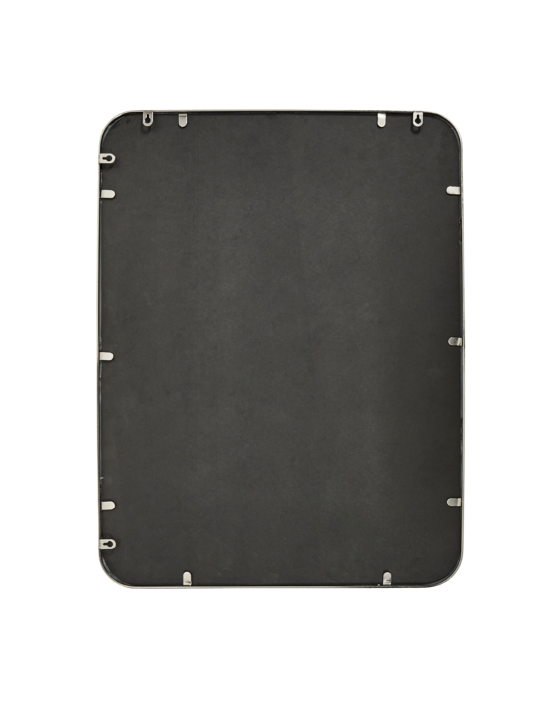 House Doctor Mirror spiegel brushed silver 80x60cm