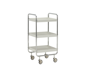 House Doctor Rullevogn offwhite/krom