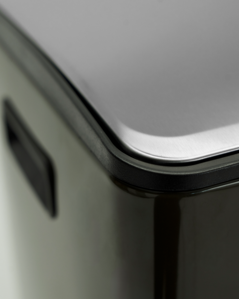 House Doctor Contenedor de basura clasificador verde grande