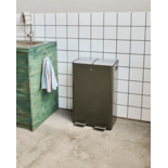 House Doctor Contenedor de basura clasificador verde grande