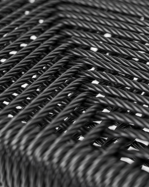 House Doctor Coon stoel zwart