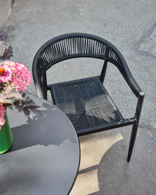 House Doctor Silla Coon negra