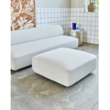 House Doctor Pouf Feel 1 blanc cassé