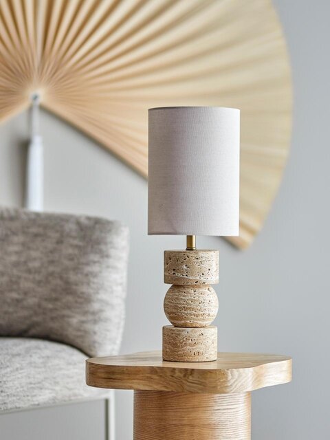 Bloomingville Lampe de table Marci naturelle