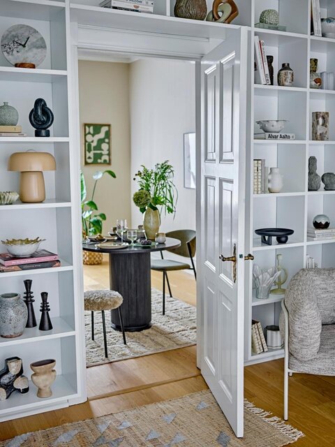 Bloomingville Ylva bordslampa beige