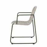 Bloomingville Calana chair green