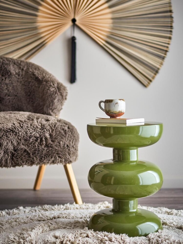 Bloomingville Table d'appoint Alba verte