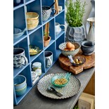 Bloomingville Estante de pared Bekka azul