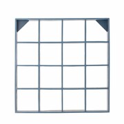 Bloomingville Estante de pared Bekka azul