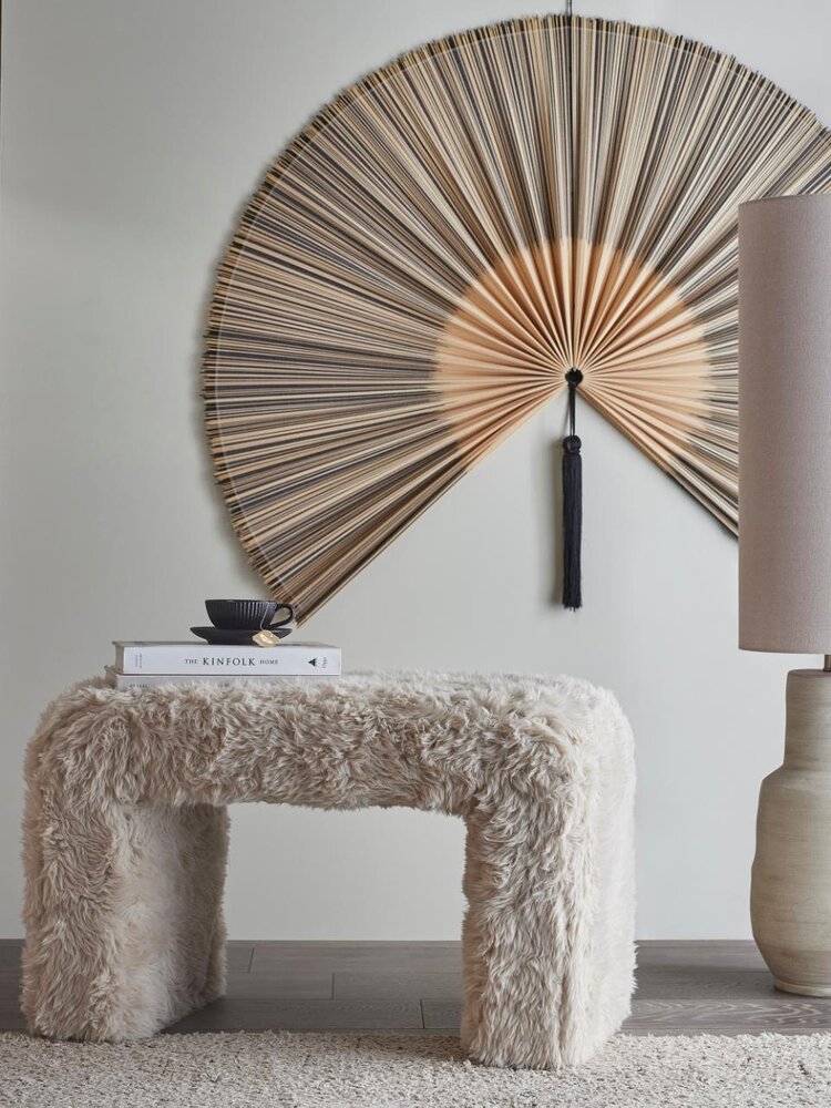 Bloomingville Bobbie-Hocker beige Bloomingville Bobbie-Hocker beige