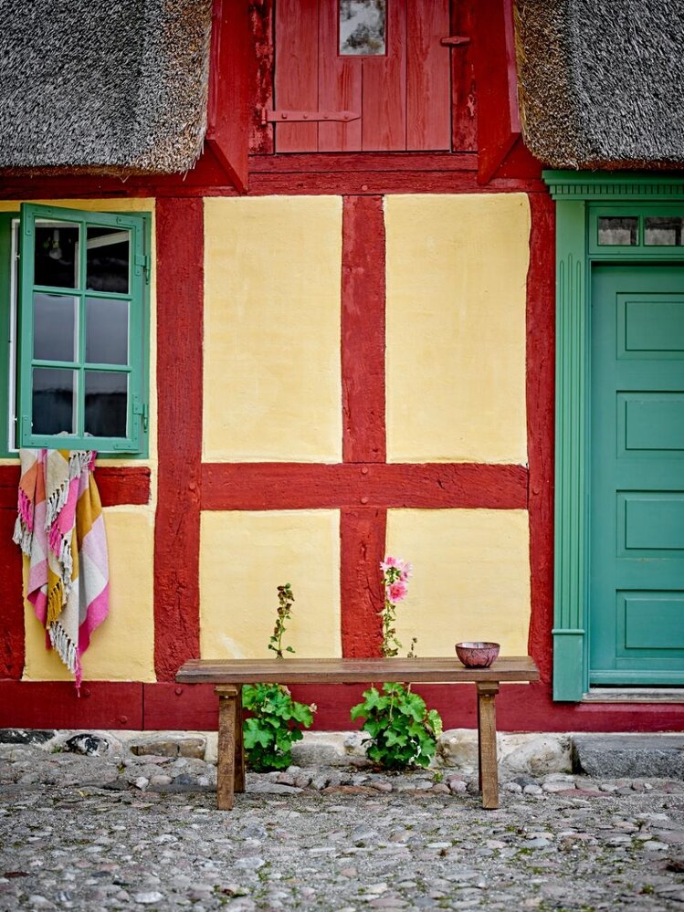 Bloomingville Sofá marrón quebradizo