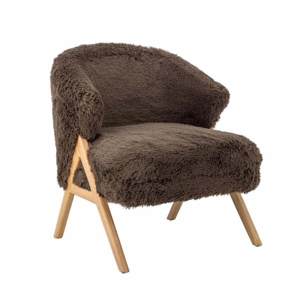 Bloomingville Camino lounge chair brown