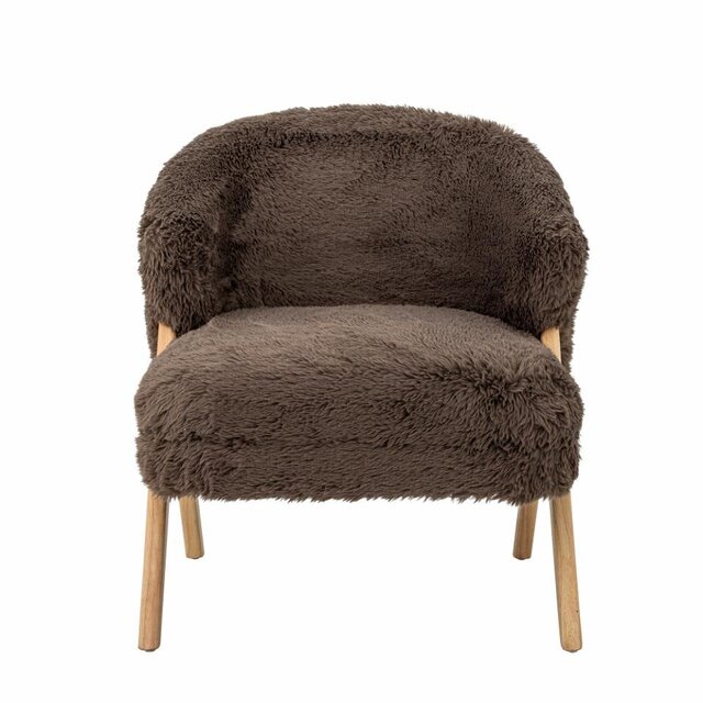 Bloomingville Fauteuil Camino marron