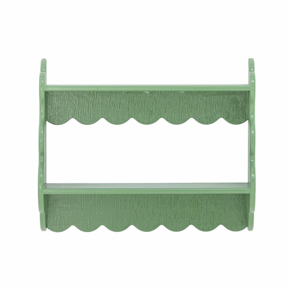 Bloomingville Salla wandplank groen