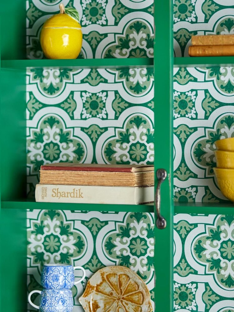 Bloomingville Gabinete Hazem verde