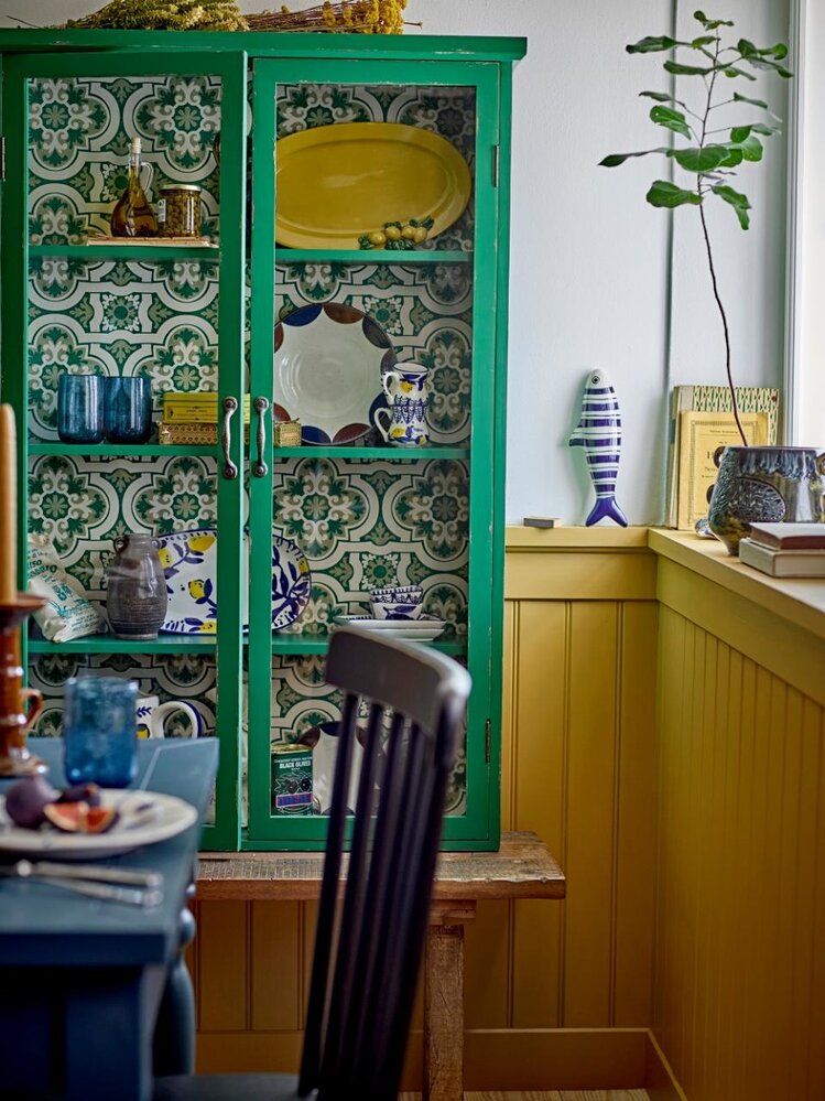 Bloomingville Gabinete Hazem verde