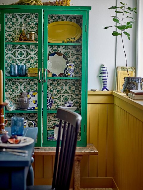 Bloomingville Hazem cabinet green Bloomingville Hazem cabinet green