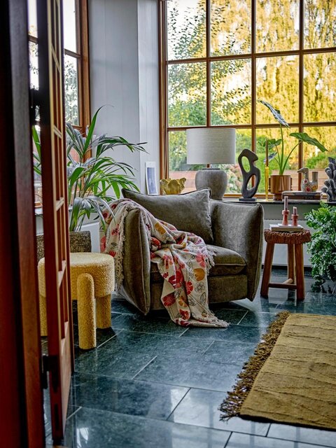 Bloomingville Taburete Delray natural