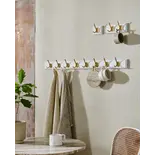 Nordal Edgy klesstativ med 8 kroker - 40801