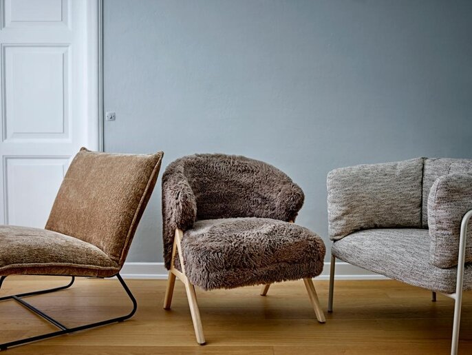 Bloomingville Karel Lounge-Sessel Natur