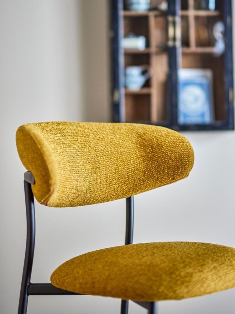 Bloomingville Chaise Manal jaune