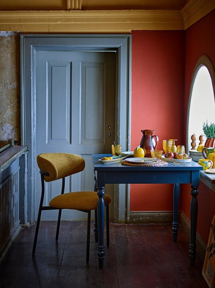 Bloomingville Manal chair yellow Bloomingville Manal chair yellow