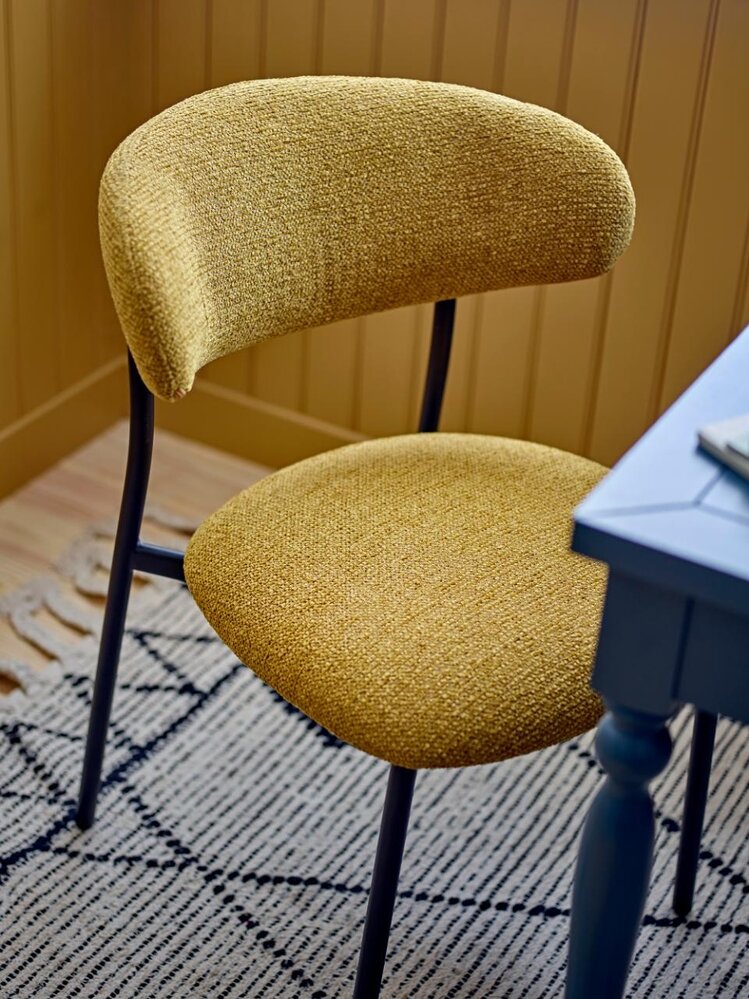 Bloomingville Manal chair yellow Bloomingville Manal chair yellow