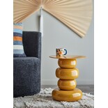 Bloomingville Table d'appoint Olonne jaune