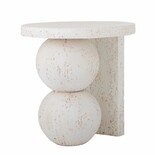 Bloomingville Mesa auxiliar Tally blanca