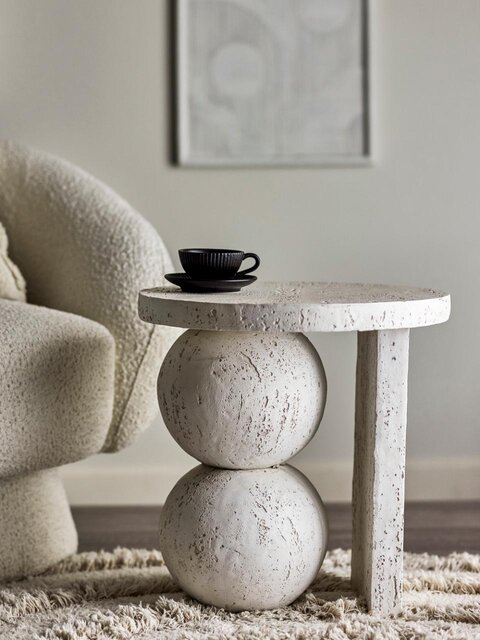 Bloomingville Tally side table white