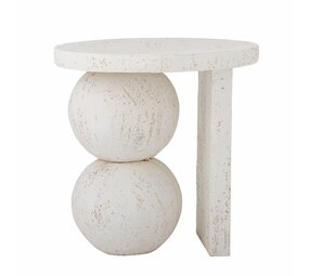 Bloomingville Tavolino Tally bianco