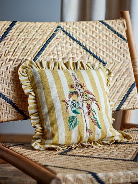 Bloomingville Coussin Camila jaune Bloomingville Coussin Camila jaune