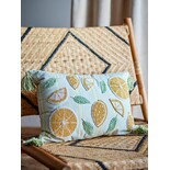 Bloomingville Cuscino giallo limone Bloomingville Cuscino giallo limone