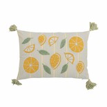 Bloomingville Lemon cushion yellow Bloomingville Lemon cushion yellow