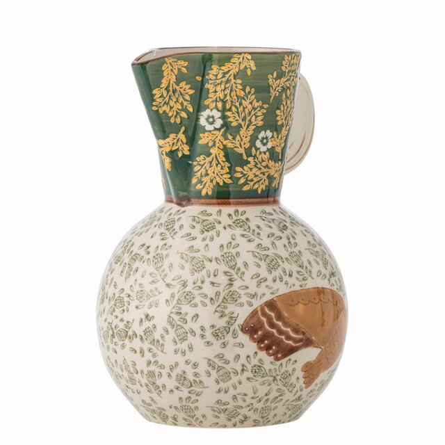 Bloomingville Hezha jug green