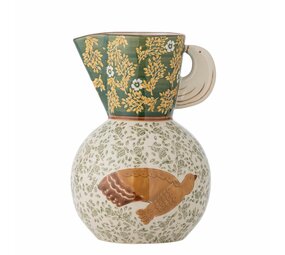 Bloomingville Hezha jug green